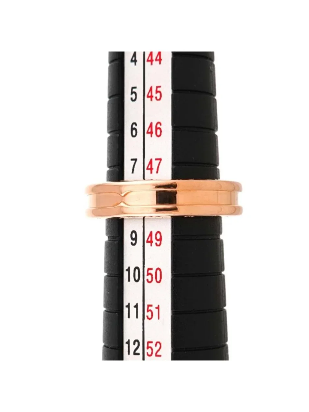 Bvlgari Band 48 Ring 18K Pink Gold